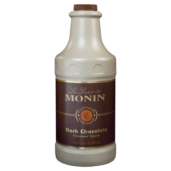 Monin Dark Chocolate Sauce 4pk-64oz