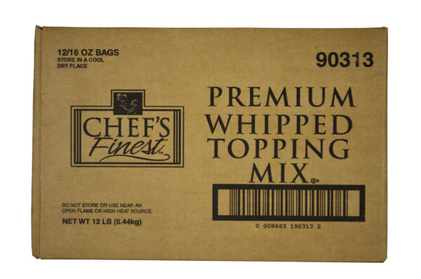 Chef's Finest premium whipped topping mix