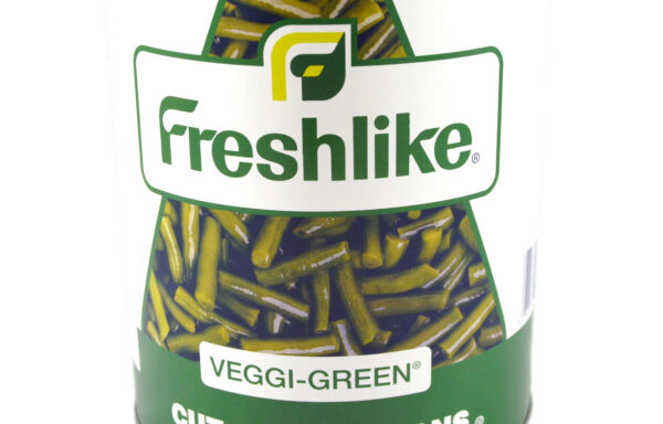 Freshlike Cut Green Beans Veggi Green – 6 pack, 101oz cans