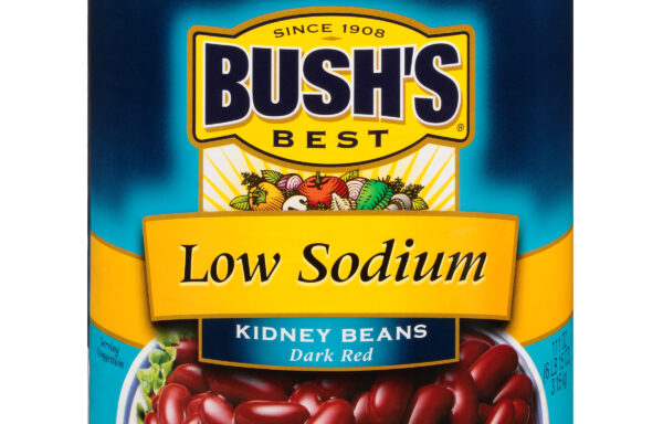 Bush’s Low Sodium Dark Red Kidney Beans 111 oz