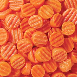 Sliced Crinkle Cut Carrots 12/2#