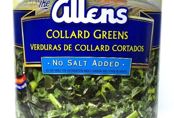 CANNED ALLENS CHOPPED COLLARD GREENS 98 OZ