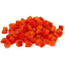 Diced Red Peppers 20#