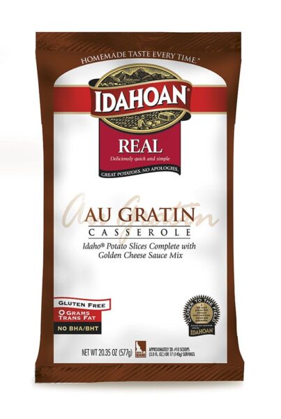 Idahoan SLICES Au Gratin Potatoes, 12/20.35 oz. pchs