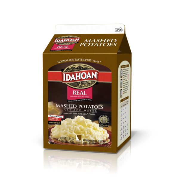 Idahoan CREAMY Classic Mashed Potatoes, 6/3.24lb. ctns