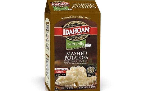 Idahoan SMARTMASH Very Low Sodium Dairy-Free Mashed Potatoes, 6/4.69 lb. ctns