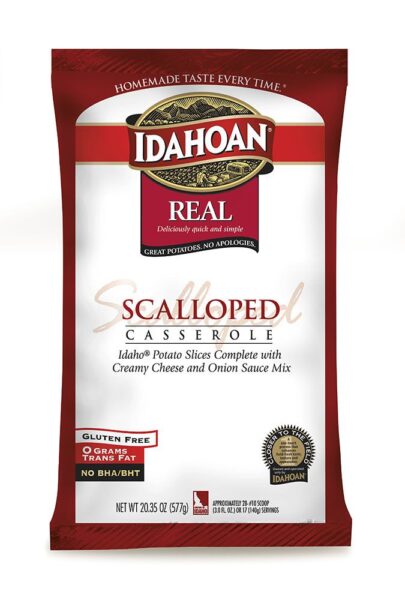 Idahoan Scalloped Casserole Pouch–12 ct /20.35 oz.