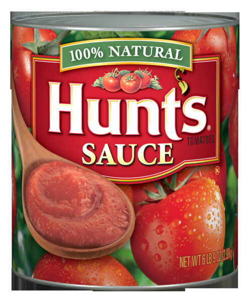 HUNTS Tomato Sauce, #10 Can, 6/105 oz.