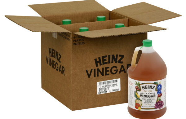 HEINZ Apple Cider Vinegar, 1 gal. Jugs (Pack of 4)