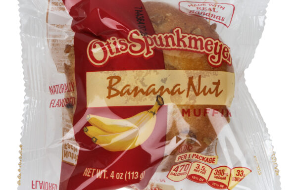 Naturally Flavored Banana Nut Muffins
