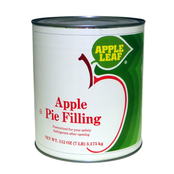 APPLE LEAF Apple Pie Filling – 6/112 Oz Cans