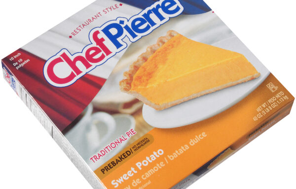 Chef Pierre Open Face Pie 10″ Pre-Baked Sweet Potato 6ct/40oz