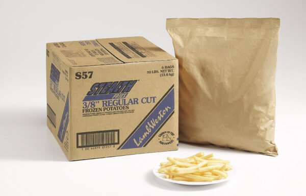 3/8″ Regular Cut Frozen French Fried Potatoes