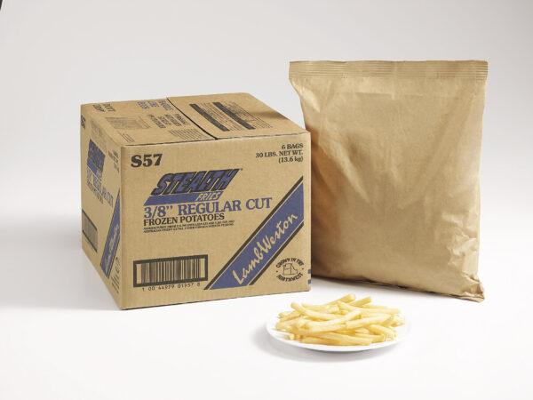 3/8″ Regular Cut Frozen French Fried Potatoes