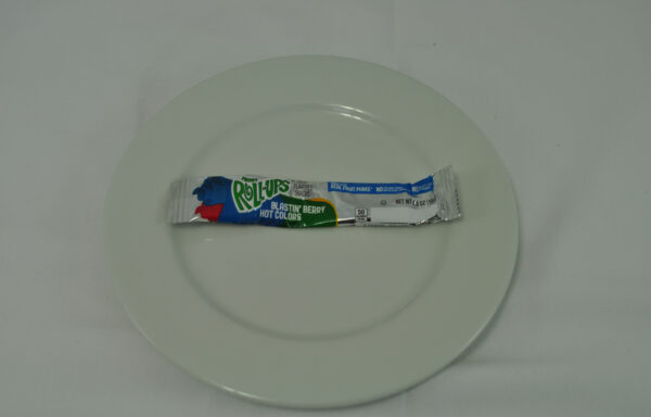 Fruit Roll-Ups Gluten Free Fruit Snacks Single Serve Pouch Reduced Sugar Blastin’ Berry Hot Colors 96/0.5 OZ